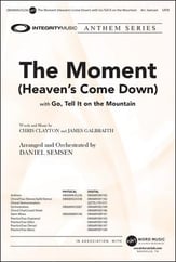 The Moment SATB choral sheet music cover